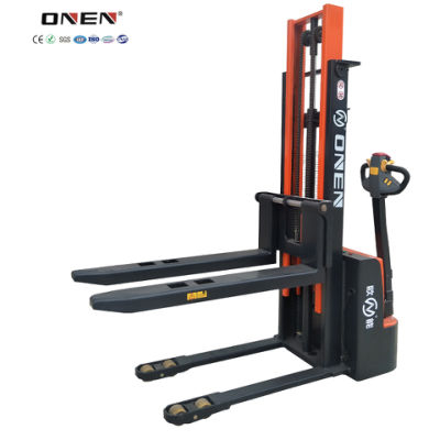 بيع المصنع OEM الثقيلة EPS الكهربائية Walkie Stacker شاحنة الرفع مع منفذ شاحن البطارية الخارجية 