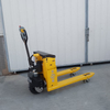 موقع البناء 48V Motor 3 Tons Trolley Off-Road Pallet Truck