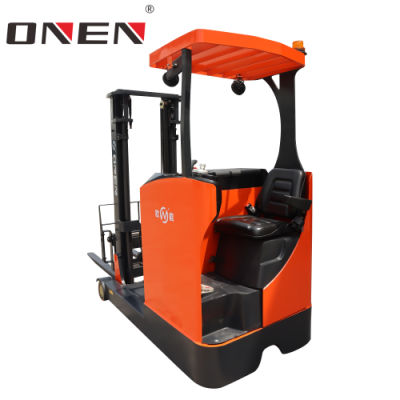 الصين سعر المصنع OEM / ODM 1500kg-2000kg المستودع الصناعي عالي الجودة التراص الارتفاع الكهربائية الجلوس إلى أسفل الوصول إلى شاحنة رافعة شوكية مع CE و ISO14001 / 9001